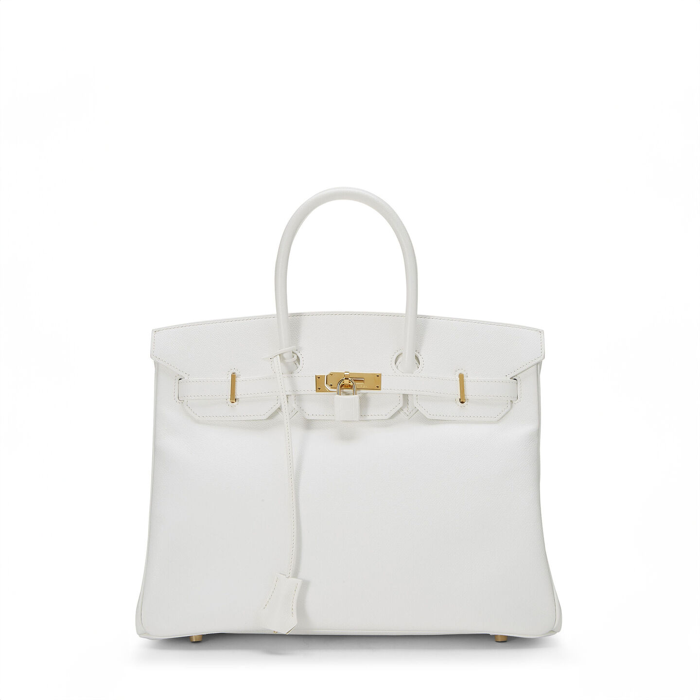 HERMES WHITE EPSOM BIRKIN 35